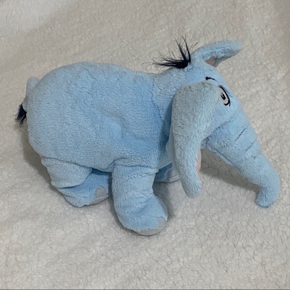 Kohl’s cares Horton Elephant Dr Seuss Blue Plush stuffed animal great preowned - Picture 3 of 8